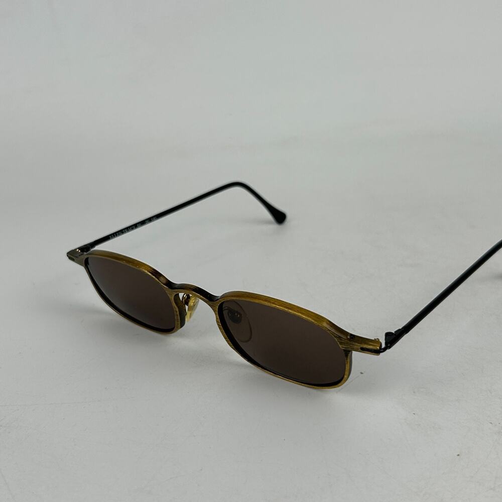 ELLEN TRACY T-301-60 Full Rim Eyeglasses Women's Black Gold Frames 50-20-140